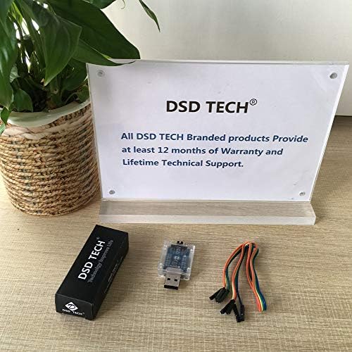 DSD TECH USB do TTL serijskog pretvarača CP2102 sa 4-pinskim dupont kablom kompatibilan sa Windows 7,8,10, Linux, Mac OSX