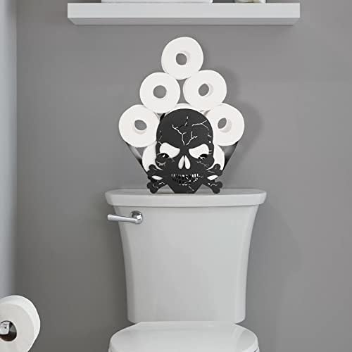 Sumnacon metalni toaletni papir, Whimsical Slobodno stojeći toalet za pohranu Dekorativni toaletni