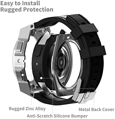 DGYSG LUXURY BLING BLING CASE sa bendom dizajniranim za Samsung Galaxy Watch 5 40mm 2022 / Gledajte 4 40mm