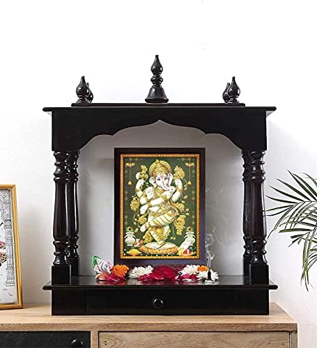 Lord Ganesha nosi ornamente i pleše, povoljna Hindi Božanska Slika Za svaki dom / ured i svrhu poklona
