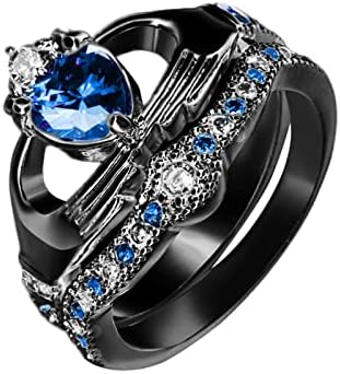 2023 Novi poklon bijeli kameni nakit ručno razini luksuzni prsten za angažman vjenčani prstenovi nakit za
