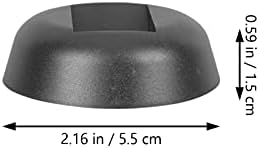 Cabilock držač okvira stalak 3d plutajući okvir držač za prikaz postolja baza 24kom crno bijela prozirna