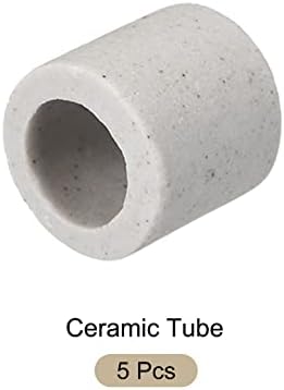 Odbojna keramička cijev za ožičenje izolirane keramičke cijevi [za zaštitu izolacije topline kabela] - 8 mm dia / 5 kom