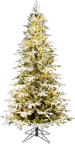 Vickerman 4,5 'x 32 od kamas fraiser veštački božićno drvce, toplo bijeli niski napon 3 mm LED svjetla - Faux Frasier božićno drvce - sezonski unutarnji kućni dekor