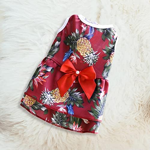 Vješalice za kućne ljubimce Haljina za kućne ljubimce Udobna modna modna havajska havajska stila mačka tanka