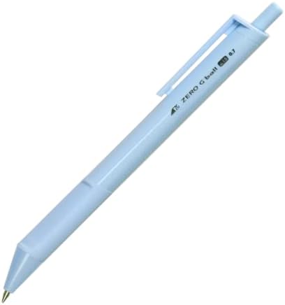 Nulta G-Ball 7-soft-lb-bk 15 ° Ballypoint olovka na bazi ulja, 0,7, svijetloplava