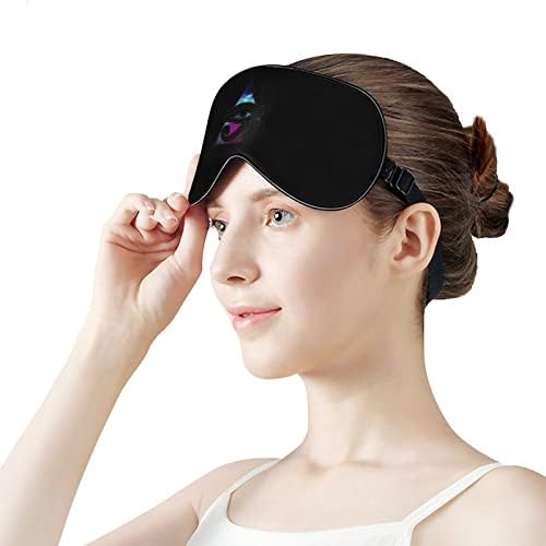 Horus Eye Galaxy maska ​​za oči s podesivim kaišem za muškarce i žene noći za spavanje