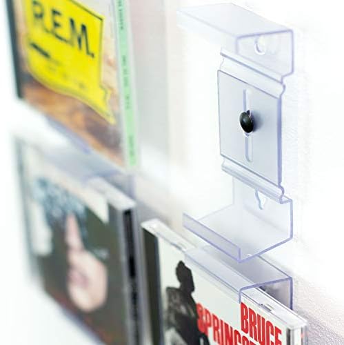 ColkupOunt CD montiranje 2 pakovanja, zidni okvir zaslon i postolje za policu, nevidljivi i podesivi