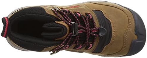 KEEN Unisex-child Ridge Flex vodootporne kožne čizme za planinarenje srednje visine