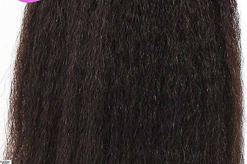 8a kosa potka 20 Evropska Djevica Remy Grace hair Products Human Hair Extension Kinky ravna kosa snopovi 1pcs / lot 100gram prirodna boja kosa tkati