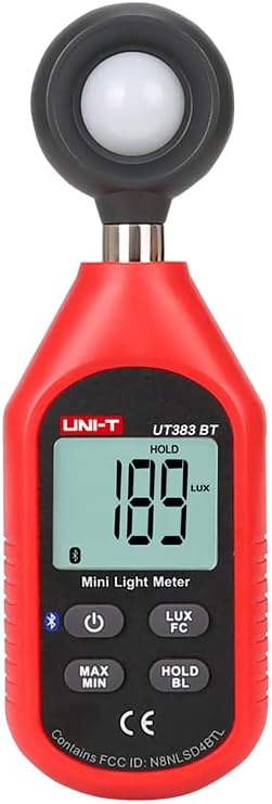 UNI-T UT383 digitalni mjerač osvjetljenja 0-199900 Lux mjerenje osvjetljenja primjenjivo za praćenje i mjerenje