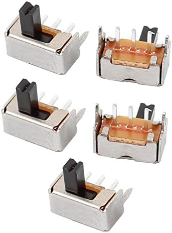 Aexit 5 kom kontrola vrata 2,54 mm korak 3terminal 2 pozicija klizni DIP prekidač desni prekidači ugao montiranja