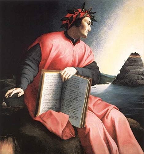 80-1500 dolara ručno oslikali nastavnici umjetničkih Akademija - poznata uljana slika - alegorijski portret Dantea