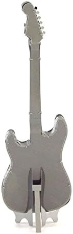 Metalna zemlja električna gitara 3d metalni model komplet paket sa pincetom fascinacije