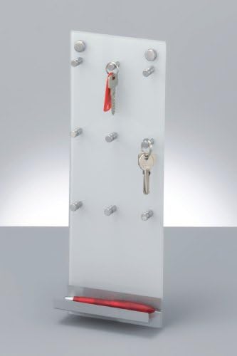 Držač za ključeve Zeller, srebro, 15 x 6 x 40 cm