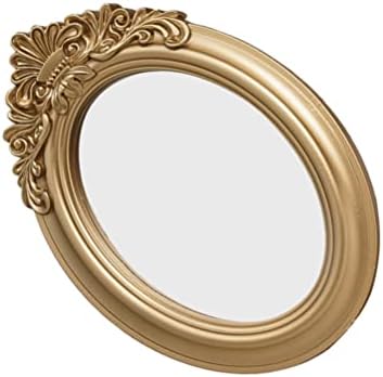 KESYOOOOO LIFFUME DRAW Vintage Ring Mirror Dekorativni pladR zrcali se Organiser Retro markup parfem nakit