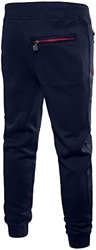 Miashui Men Hlače Ležerne prilike Slim Fit Muške udobne hip hop hlače Track manžetna čipkaste hlače sa čvrstim