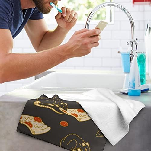 Pizza i štakori ručni ručnici za mikrofiber Super upijajući ručnik brzo suho