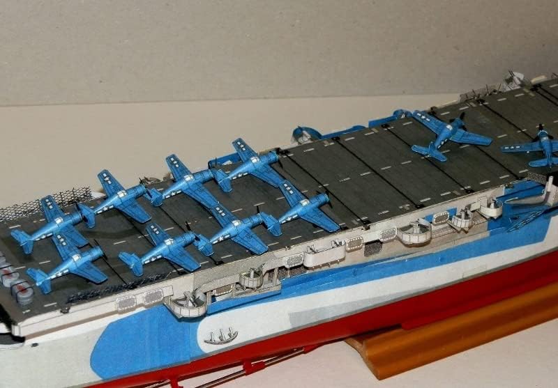 Američka nezavisnost USS Belleau Drvo 3D papir model Kit igračka za djecu Pokloni
