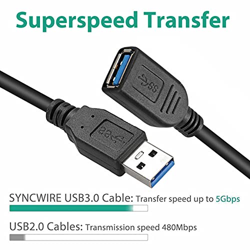SAITECH IT 4 paket kratka dužina 30cm USB 3.0 Produžni kabl, USB 3.0 a muški i ženski Produžni kabl