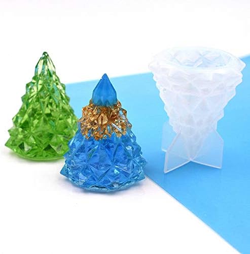 3D božićna silikonska smola kalup za spavaću sobu kalupe epoksidne smole DIY ručno rađeni obrt nakita Light