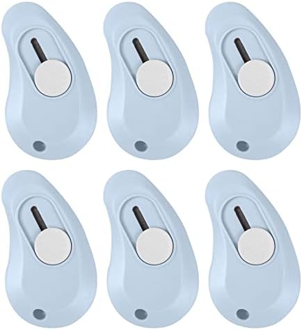 Utility u obliku jaja uvlačiv mini mini za omotavanje koverta Rezač sa privjeskom sa rupama za ključeve 6pack