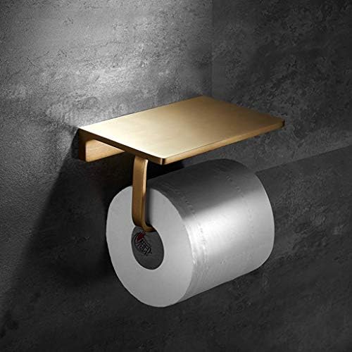 WSZJJ mesingani Držači za toaletni papir, držač za rola za papir bakreni udarac čvrsti toaletni papir kutija