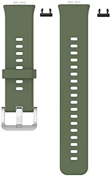 Sender zamjenske bendove kompatibilne sa Huawei Watch Fit Band-om, podesivim dodatnim mekim silikonskim sportom za žene muškarci