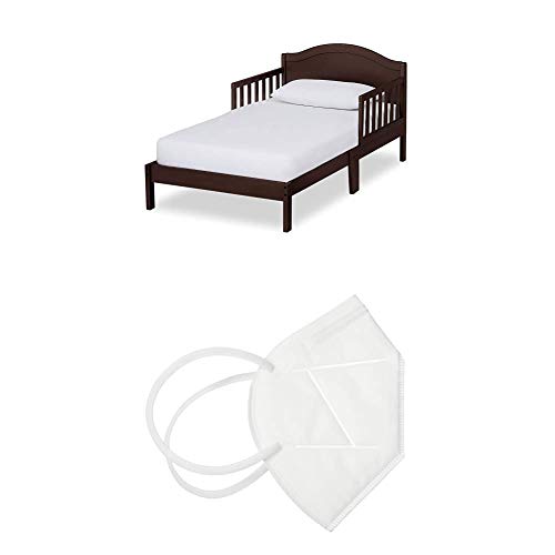 Dream On Me Sydney Toddler Bed in Espresso, Greenguard Gold Certified & Dream On Me jednokratna