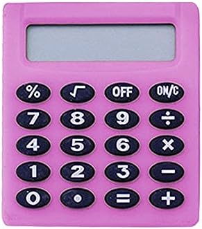 SXNBH Kalkulator Mini prijenosni elektronički kalkulator Candy COLL COLL CALCULATOR Studentska škola