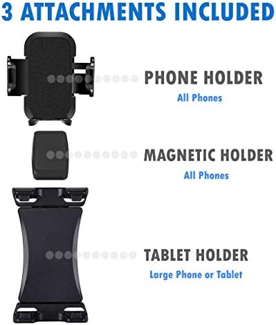 NakedCellphone [trostruko prijetnja] Držač čaša za iPhone pametni telefon iPad Mini s 3 priključnica