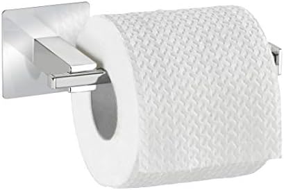 Wenko Turbo-LOC® Quadro od nehrđajućeg čelika Držač toaleta bez poklopca - nije potreban bušenje,