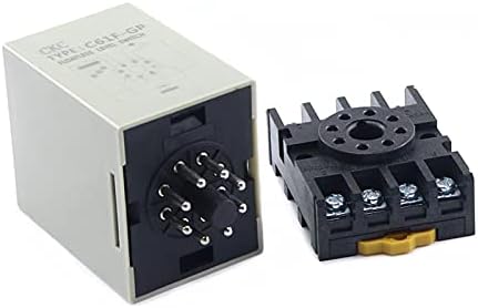 GANYUU C61F - GP AC 220V 50/60 Hz 8-pinski regulator nivoa bez Floatless tečnosti sa utičnicom