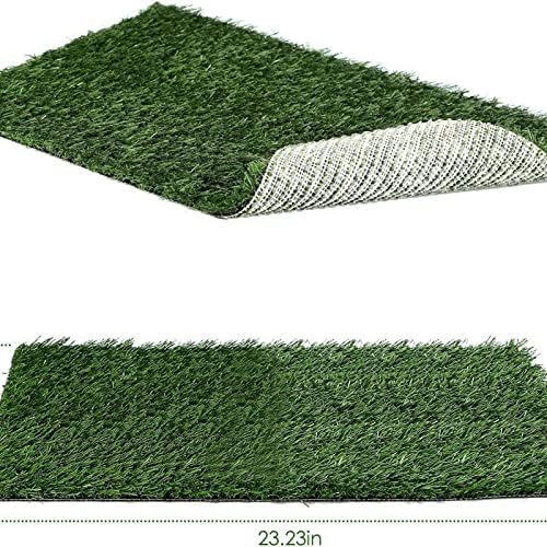 Kocaso umjetna trava za psa, trava pee jastučić za kućnog ljubimca, zatvorena piška trava za psećom ptica,