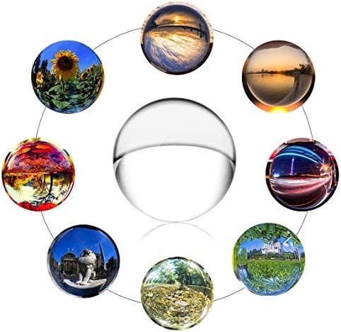 Duosuny optički stakleni reflektirajuće sfere, K9 Kristalna sfera kugla, ukras fotografska lopta, jasan kontakt