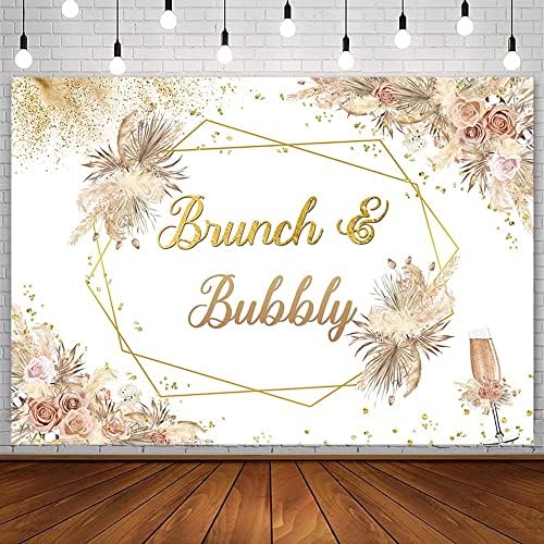 SENDY 7x5ft Boho Brunch i Bubbly pozadina svadbeni tuš party dekoracije zalihe vjenčanje Bachelorette