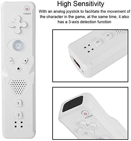 Shanry Hand Gamepad, daljinski video igra ručka ergonomske ergonomske hvataljke za Wiiu