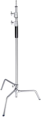 Neewer od nehrđajućeg čelika C-stalk, 5-10 stopa / 1,5-3 metra Podesivi fotografski čvrst stativ za