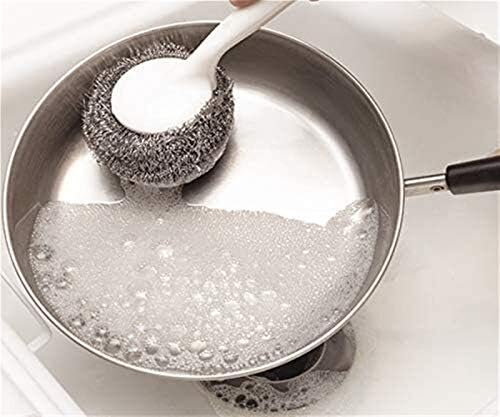 Spužva od nehrđajućeg čelika Scorker Set-Metal Working Pad-Kuhinjski alati za pranje 50 Kuglice za