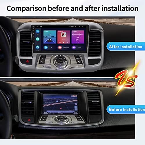 za Nissan Teana J32 2008-2013 Radio, 9 Android 11 auto Stereo Radio sa bežičnim Apple Carplay & Android Auto Auto Radio sa Bluetooth, HiFi, GPS, WiFi, FM/RDS, USB, Glavna jedinica + AHD rezervna kamera