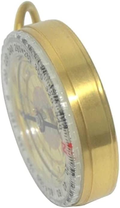 Kompas za preživljavanje koaiusa za muškarce Retro blistavo džepni satovi sa HANDS Hoop džepni kompas Compass