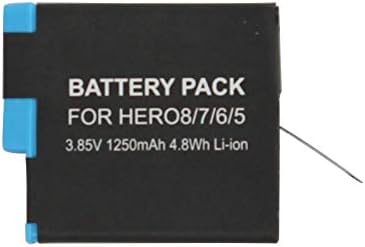 AHDBT-801 Zamjena baterije za Gopro Hero6 Hero 6 kameru - kompatibilan sa SPJB1B Potpuno dekodiranom