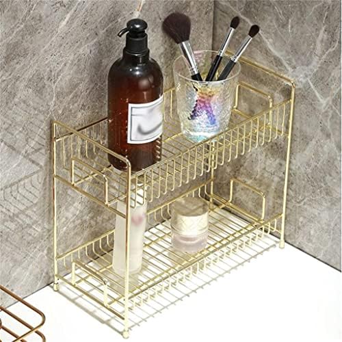 Kovano željezo Kupatilo Countertop stalak Kozmetika Skladišna nosač Box Ručno pranje za pranje stola za skladištenje
