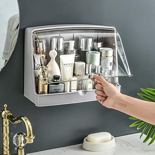Quanjj kupaonica zidni vješalica otporan na prašinu i vodootporan prozirni poklopac kutija