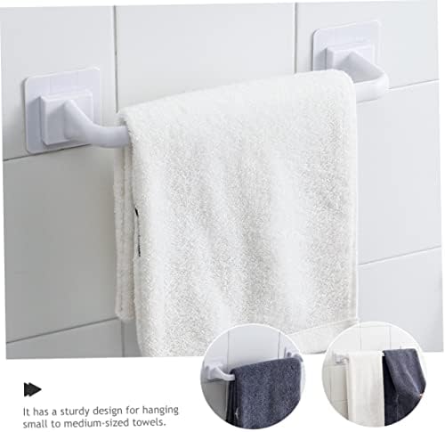 Cabilock 2pcs nokat-ručni ručnik držač ručnika nosač ručnika sa zidnim ručnikom držač za ručnik kupaonica