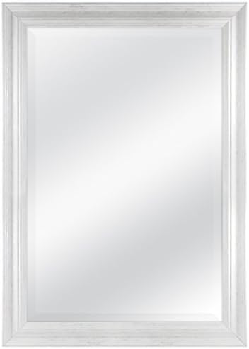 MCS 22 x 28 inča Scoop ogledalo, 27,5 x 33,5 inča Vanjske dimenzije, Bijela završna obrada 20548, 27,5