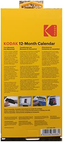 Kodak 12-mjesečni kalendar 4x6 inkjet printer craft