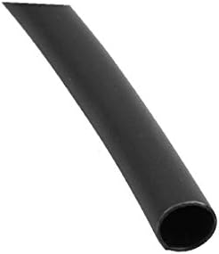 NOVO LON0167 4mm Dia predstavljen 4: 1 omjer toplote Pouzdana efikasnost Shrink Tube Žica Wribe Wrap kablovska rukava 1m Dužina crna