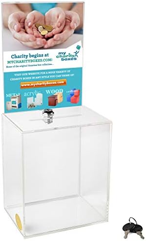 MCB velika kutija za donacije-glasačka kutija - kutija za prijedloge - kutija za ulaznice-kontejner