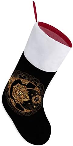 Boemian Mandala Patterm personalizirani božićni čarapa Početna Xmas Tree Kamin Viseći ukrasi